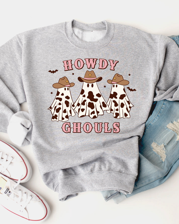 Howdy Ghouls Graphic Sweatshirt