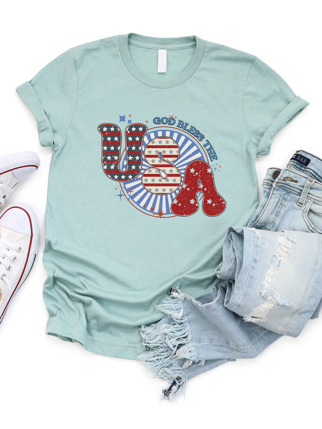 God Bless the USA Graphic Tee