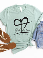 God is Love Graphic Tee