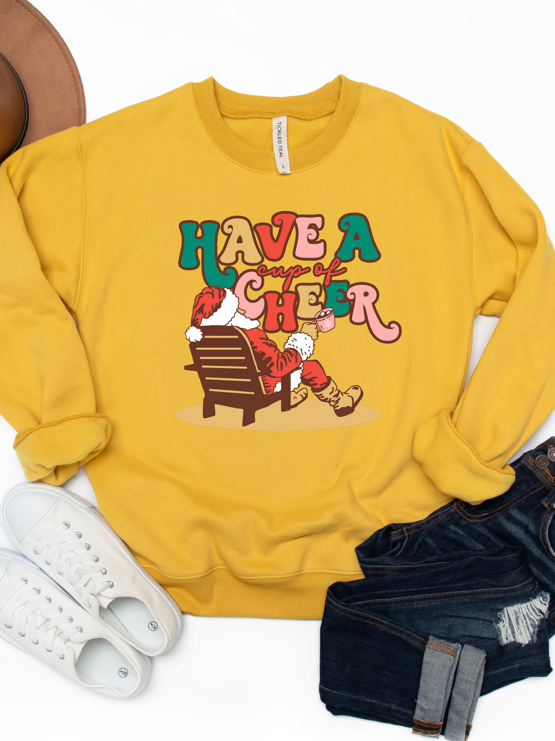 Have a cup of cheer Graphic Sweatshirt