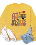 Hocus Focus Teacher Graphic Sweatshirt
