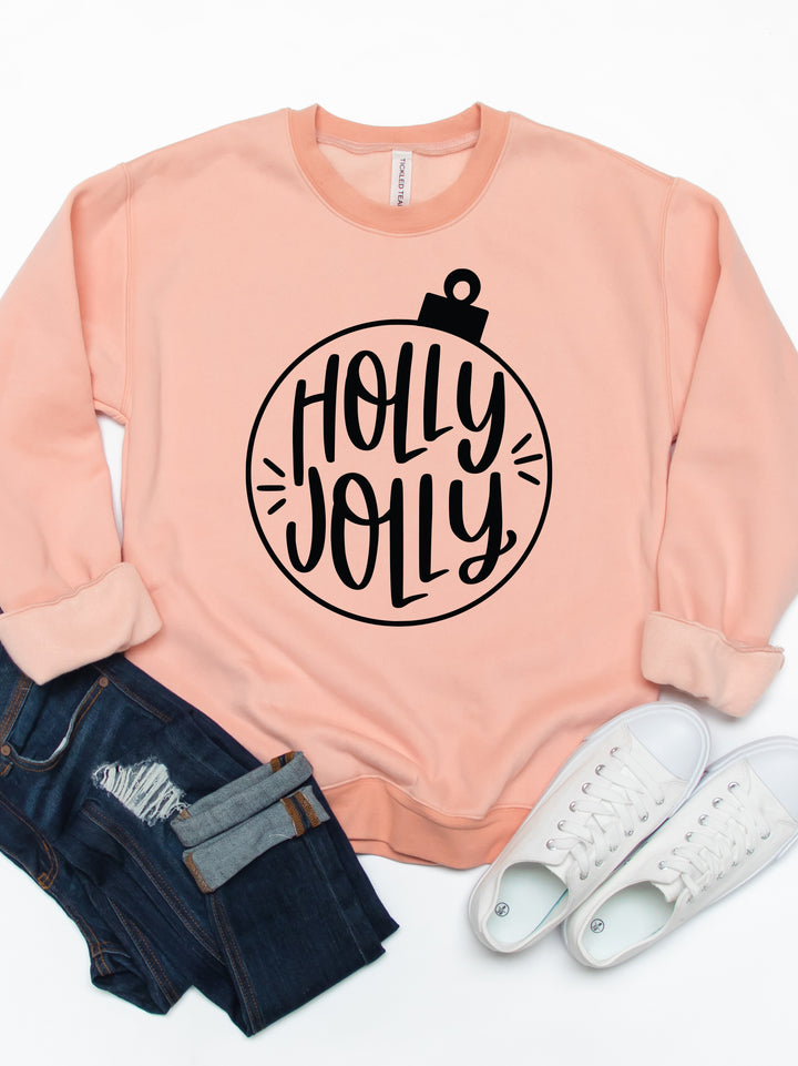 Holly Jolly Ornament Graphic Sweatshirt