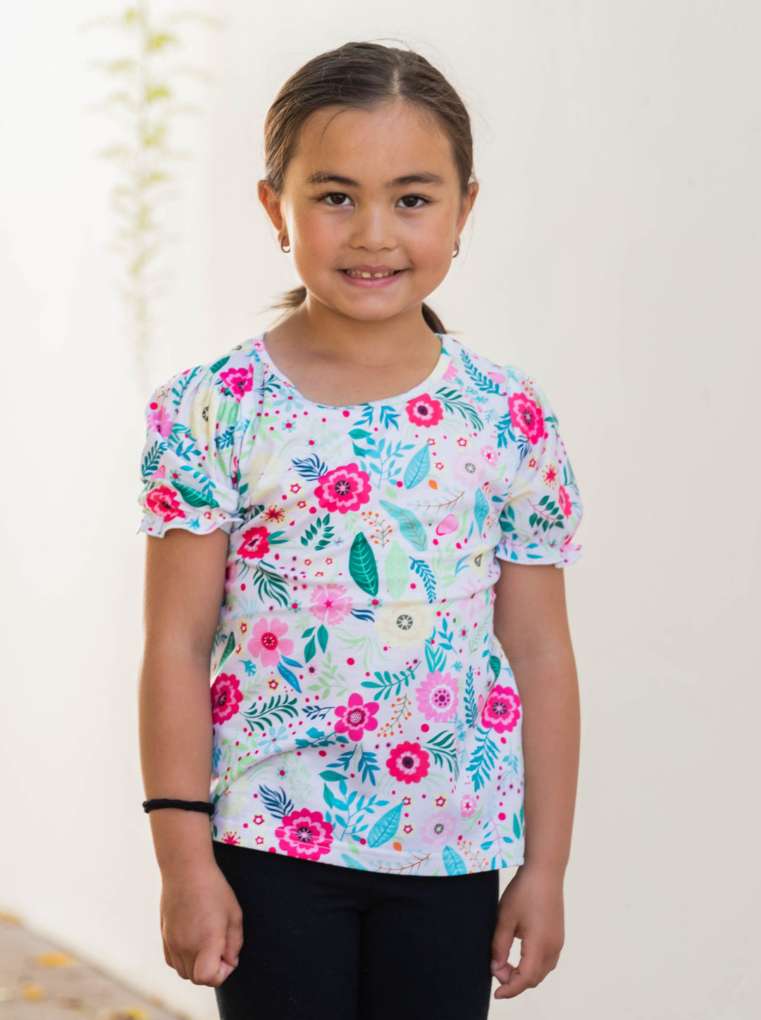 Poof Sleeve Little Girl Top