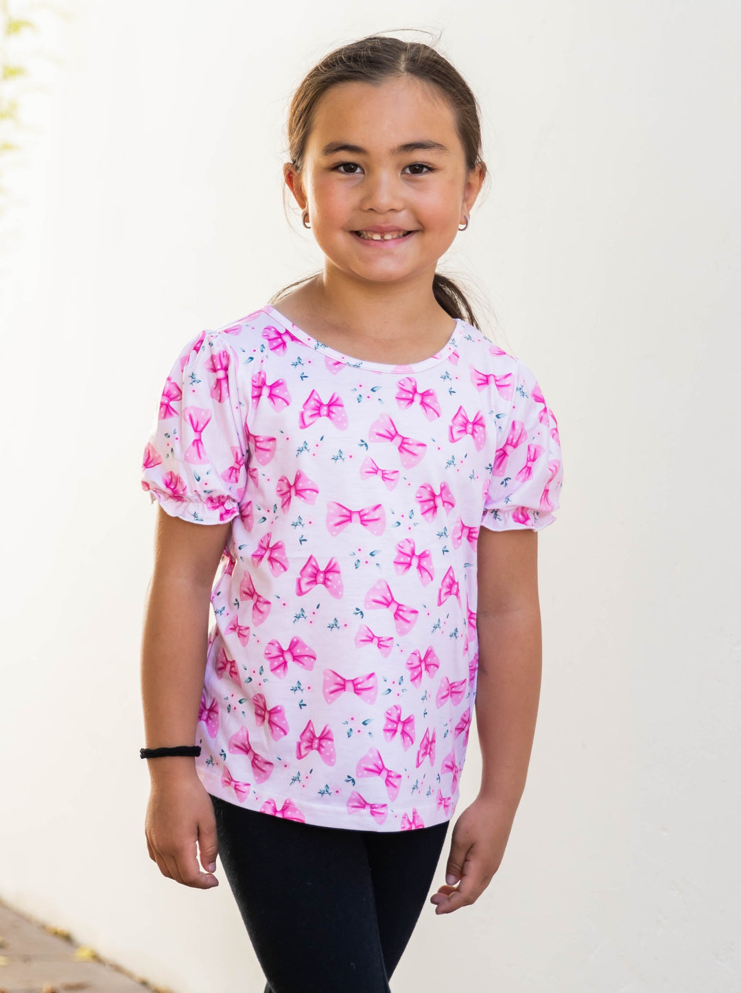 Poof Sleeve Little Girl Top