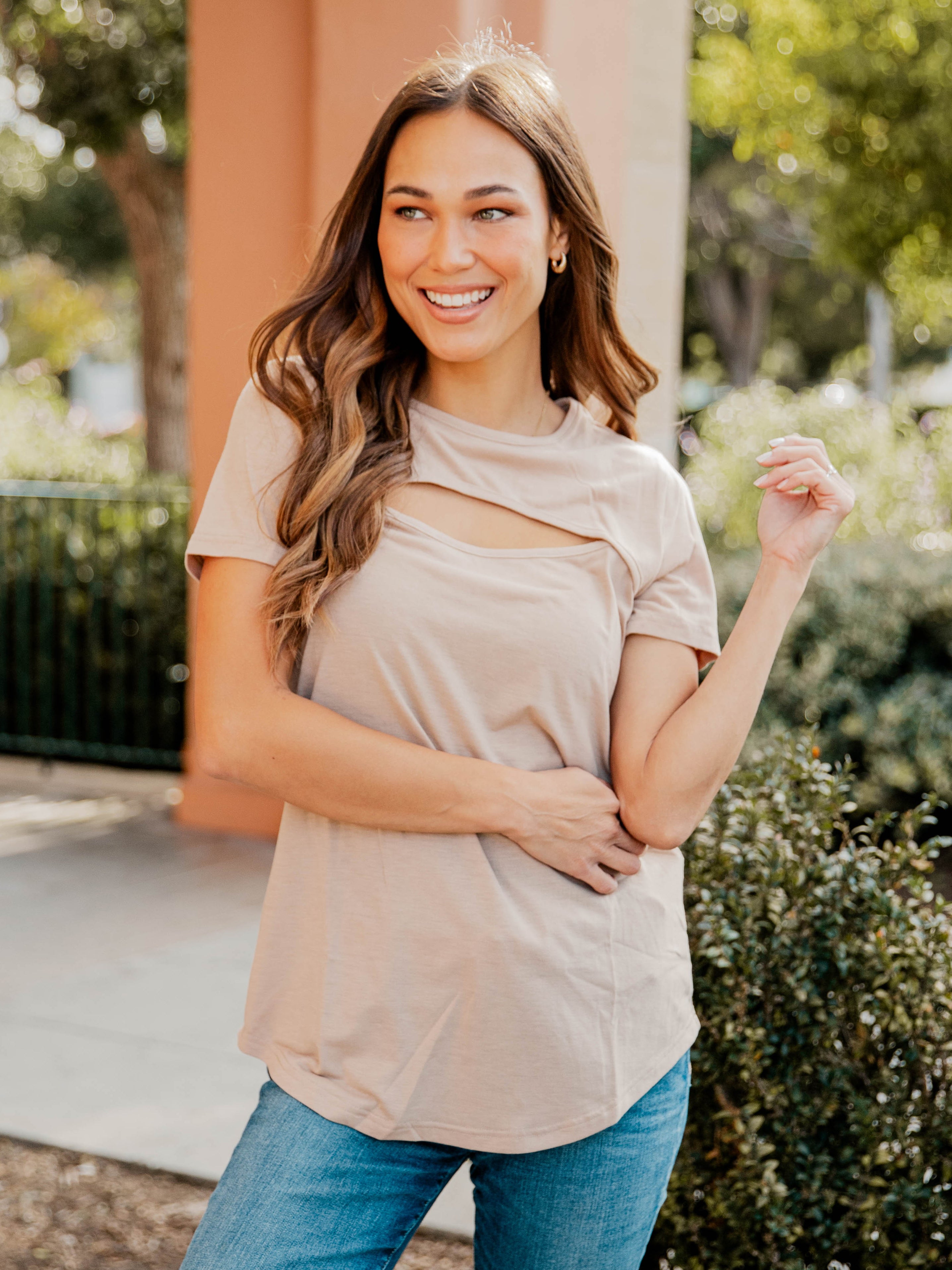 【新品】OMMO CIRCLE CUT BLOCKING KT TOP 新品】OMMO CIRCLE CUT BLOCKING KT TOP 新品】OMMO CIRCLE CUT