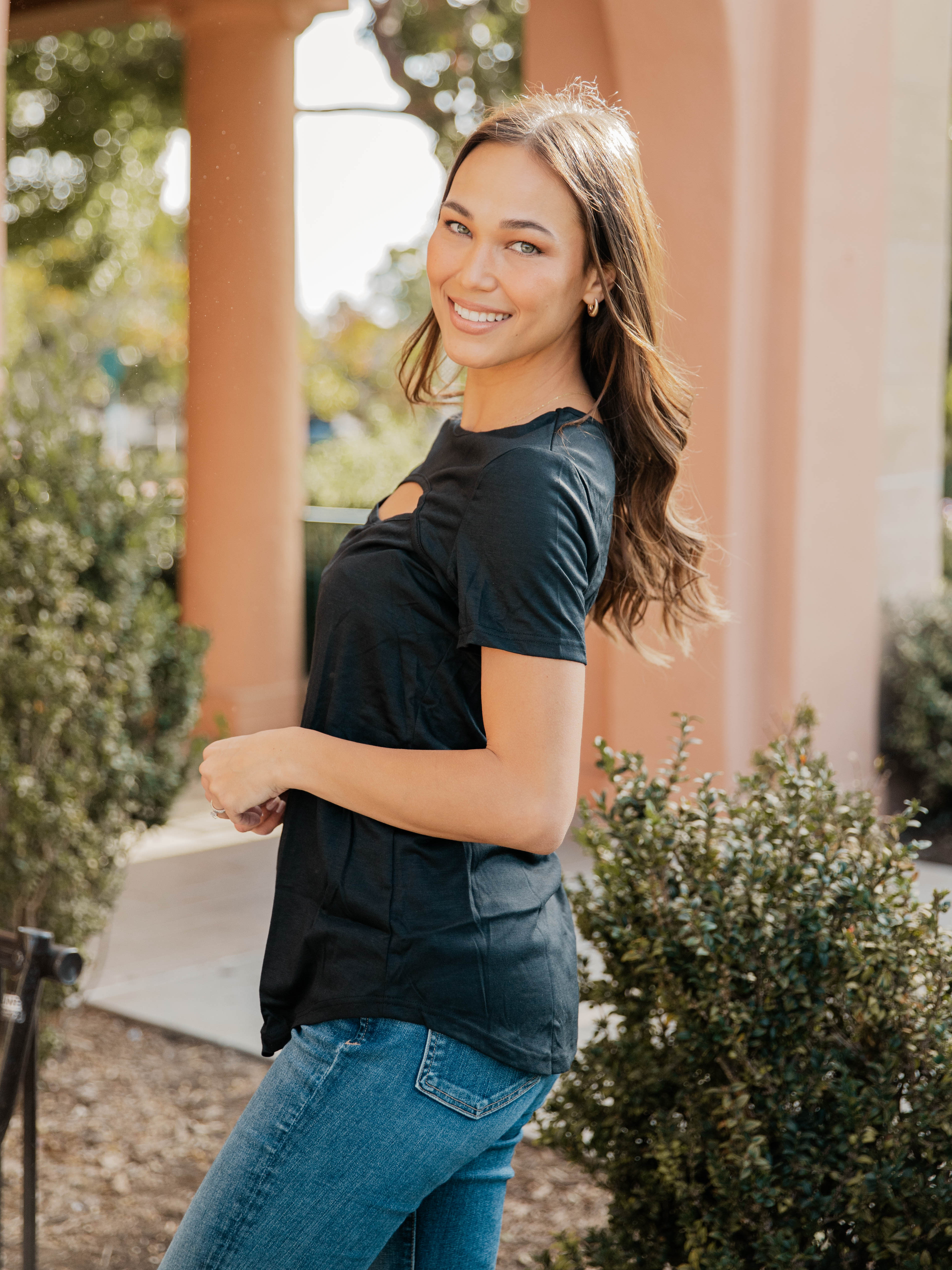 【新品】OMMO CIRCLE CUT BLOCKING KT TOP 新品】OMMO CIRCLE CUT BLOCKING KT TOP 新品】OMMO CIRCLE CUT