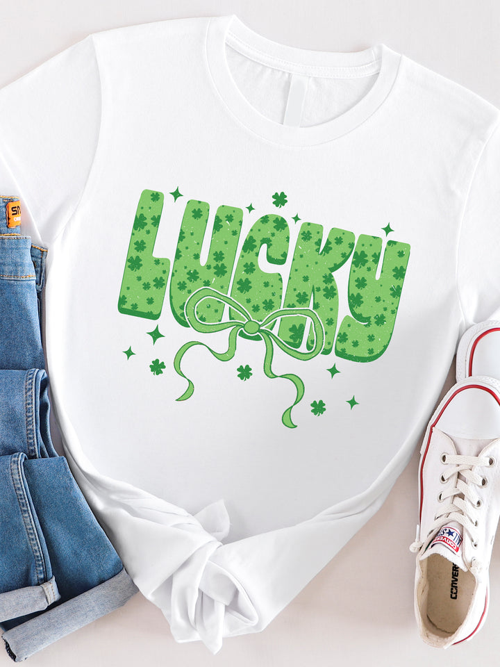 Lucky Bow Graphic Tee