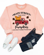 Main Street Pumpkins Graphic Sweatshirt