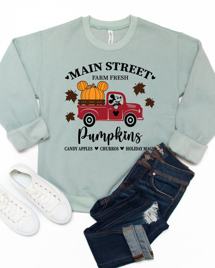 Main Street Pumpkins Graphic Sweatshirt