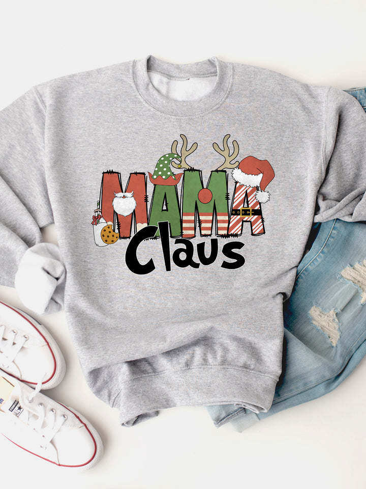 Mama Claus - Graphic Sweatshirt