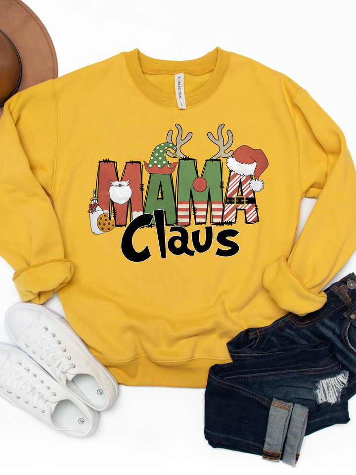 Mama Claus - Graphic Sweatshirt