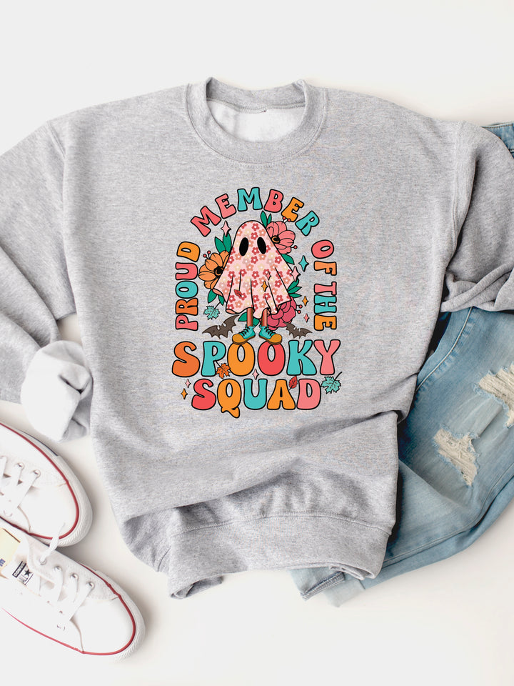 Member Of The Spooky Squad Graphic Sweatshirt