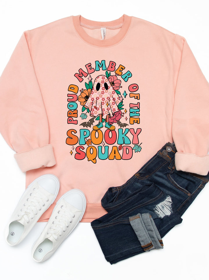 Member Of The Spooky Squad Graphic Sweatshirt