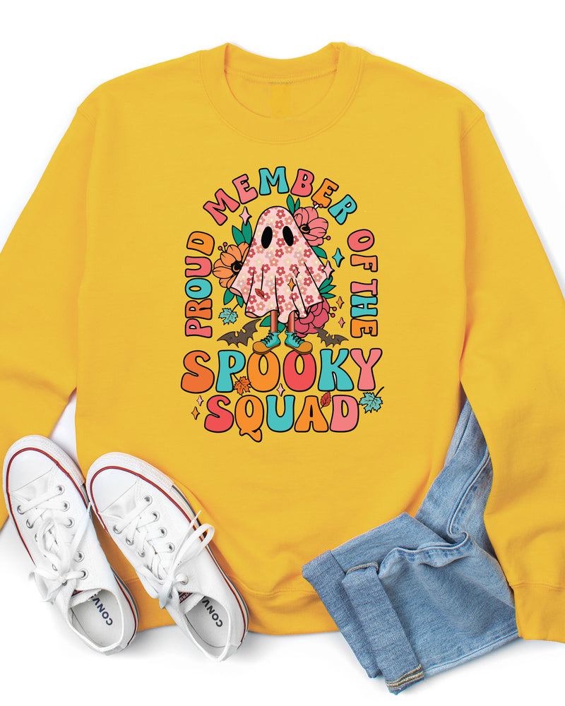 Member Of The Spooky Squad Graphic Sweatshirt