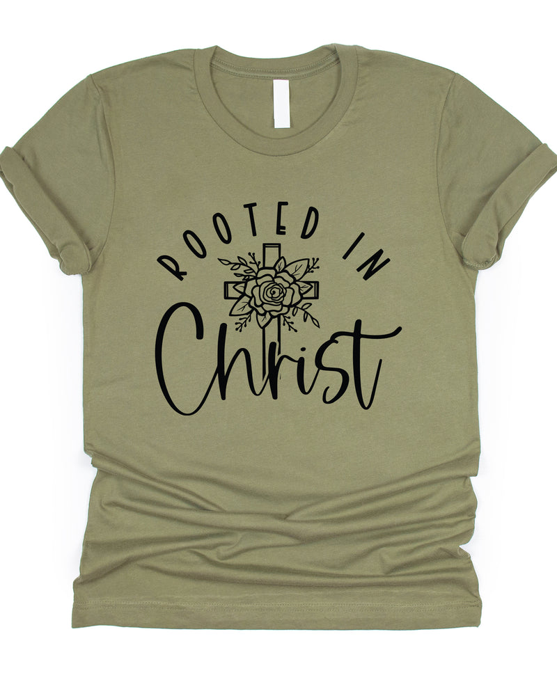 Rooted In Christ Graphic Tee