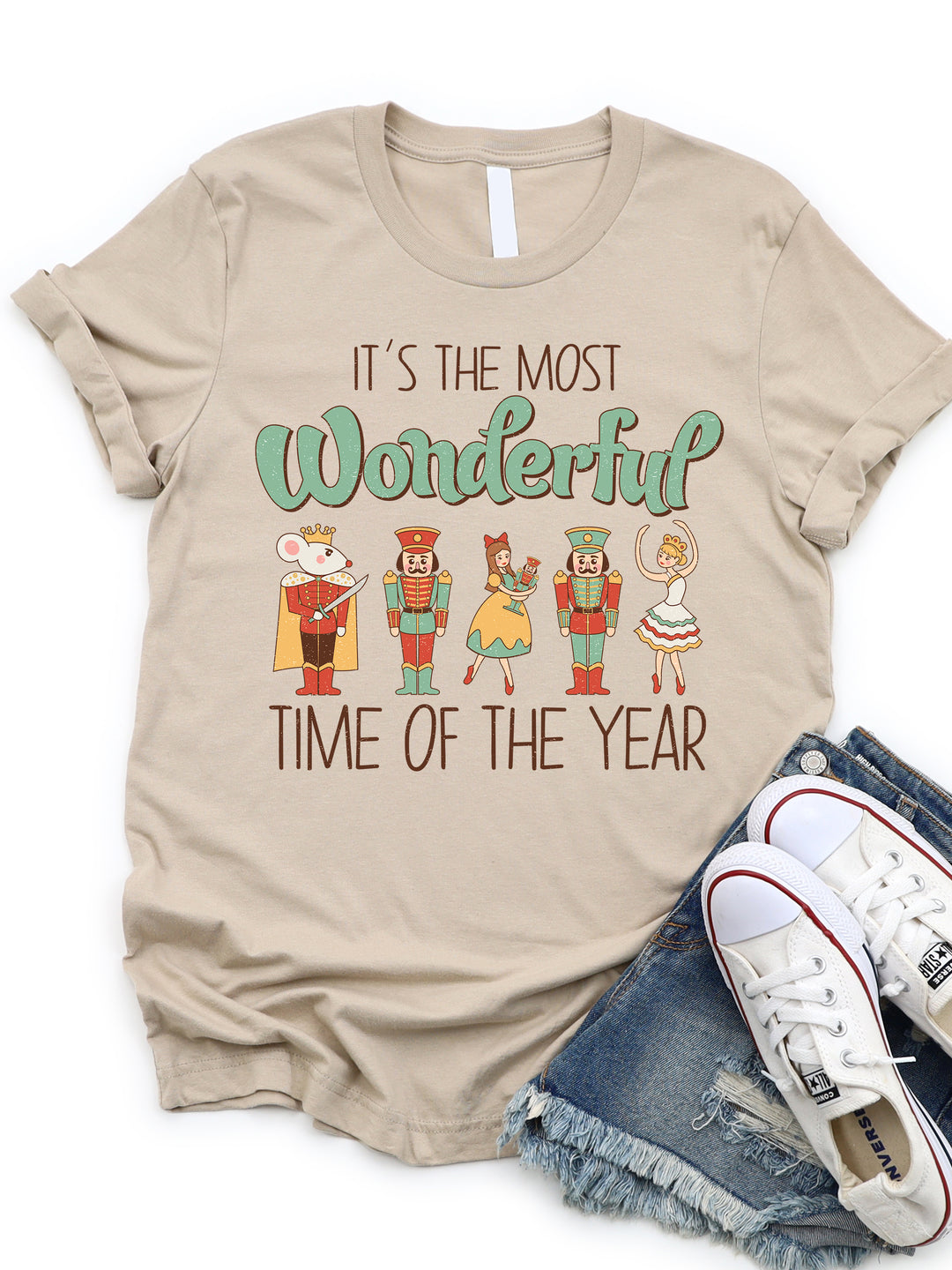 Most Wonderful Time Of The Year Nutcracker - Christmas Graphic Tee