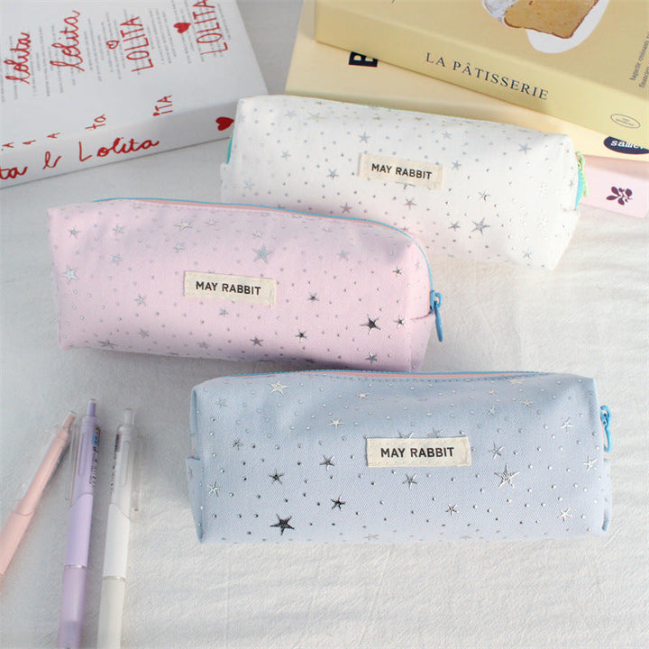 Dreamy Star Print Pencil Pouch