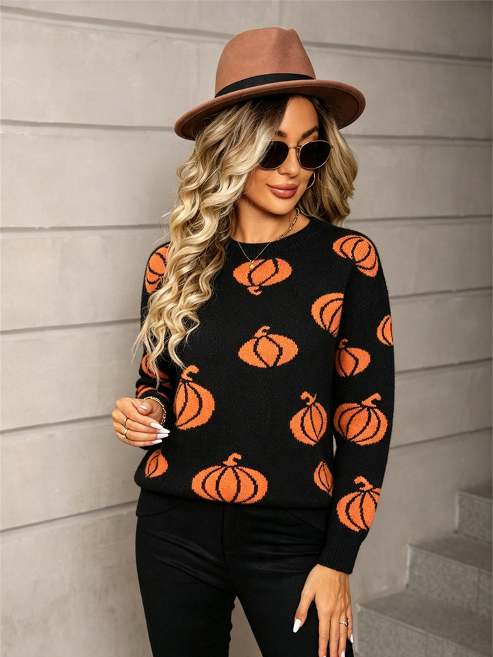 Pumpkin Patch Knit Sweater
