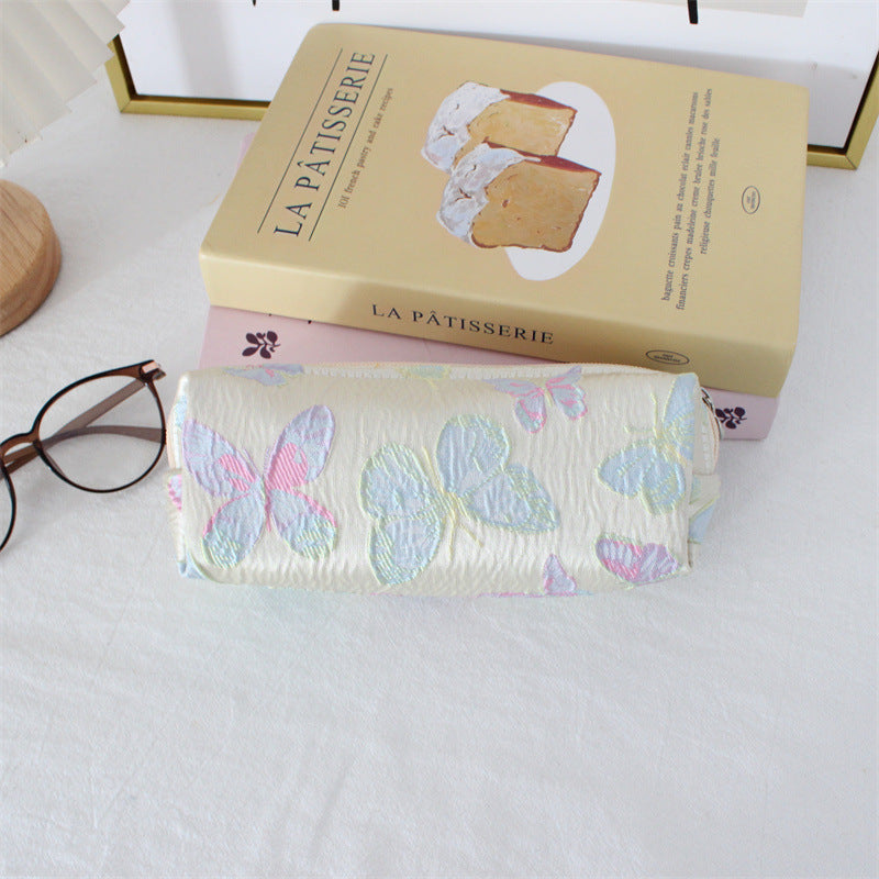 Dainty Print Makeup Organizer