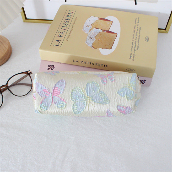 Dainty Print Makeup Organizer