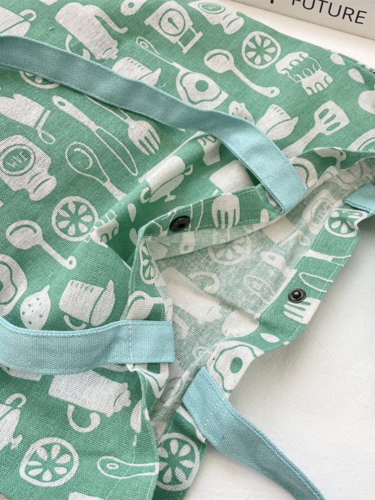 Kitchen Essentials Canvas Tote Bag