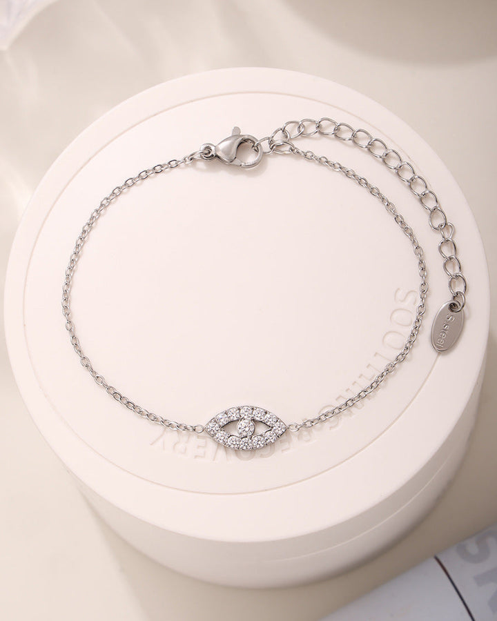 Evil Eye Zircon Bracelet