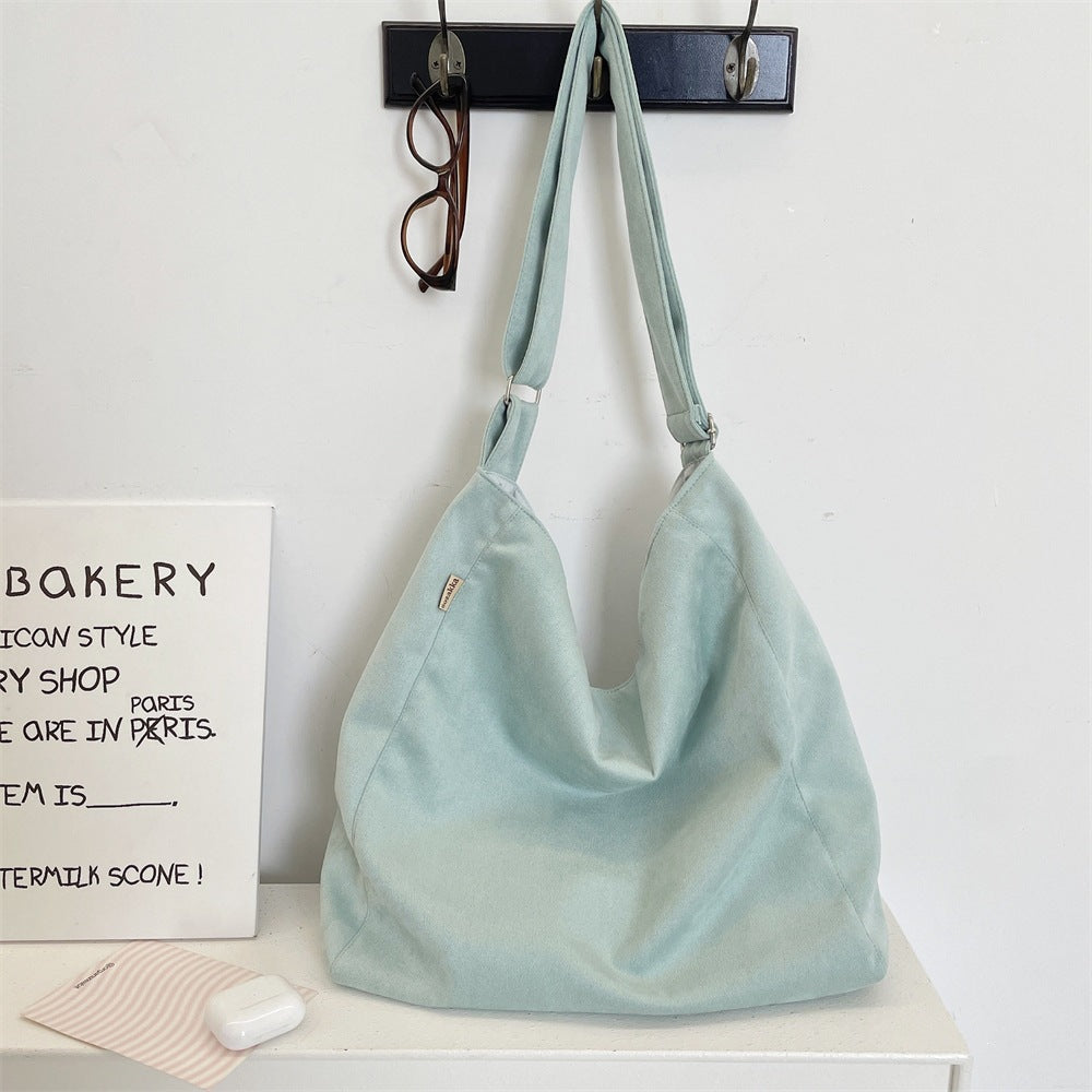Everyday Soft Faux Suede Shoulder Bag