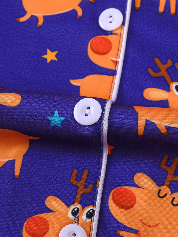 Reindeer Games Long Sleeve Pajama Set