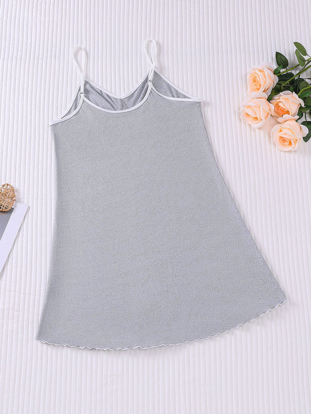 Ribbed Cami Sleep Dress