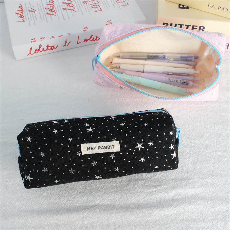 Dreamy Star Print Pencil Pouch
