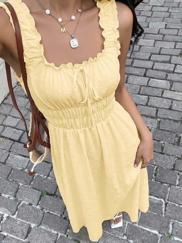 Buttercream Bloom Smocked Maxi Dress
