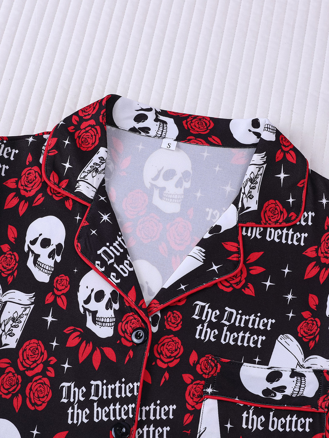Deadly Romance Short Pajama Set