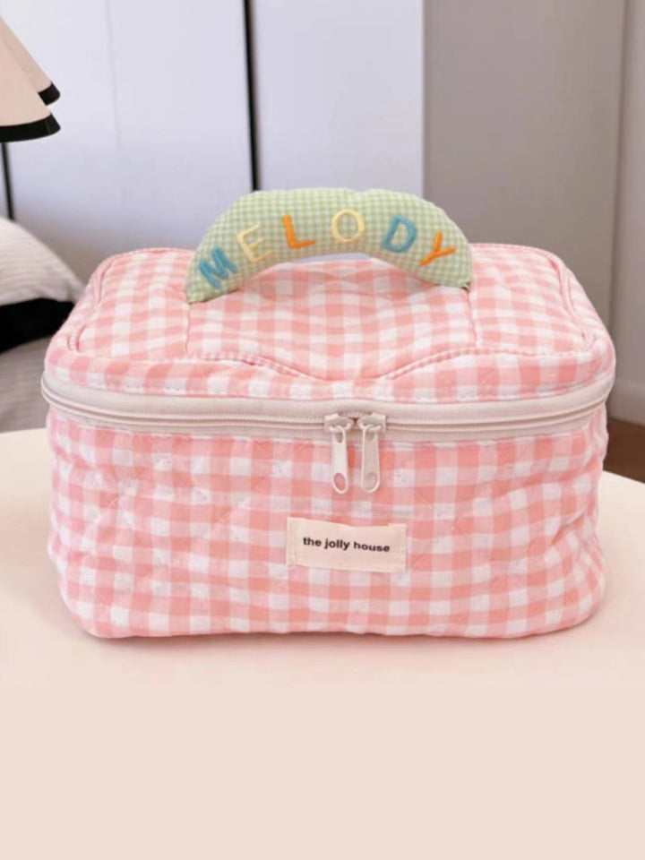 Patterned Travel Cosmetic Bag