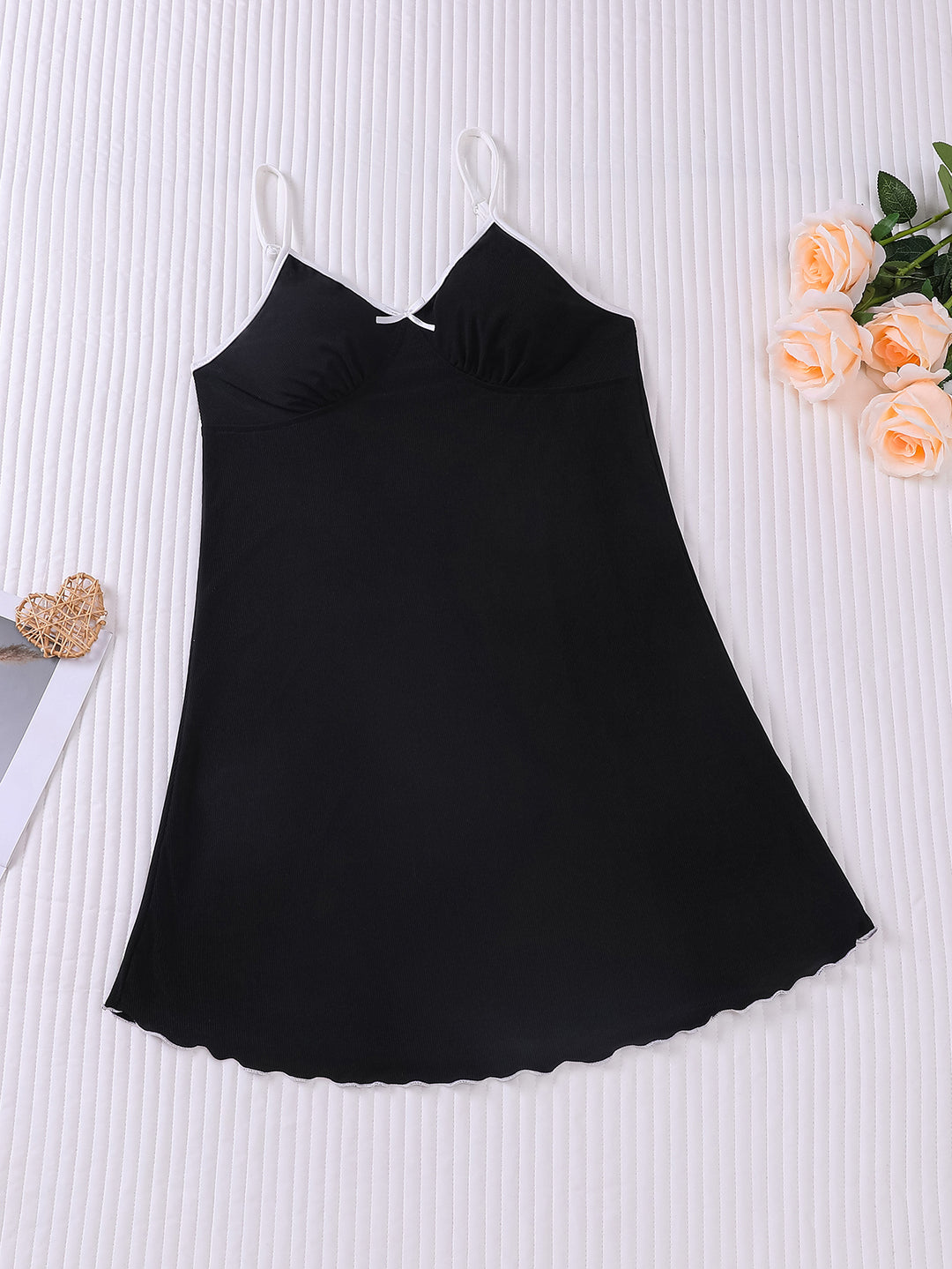 Ribbed Cami Sleep Dress