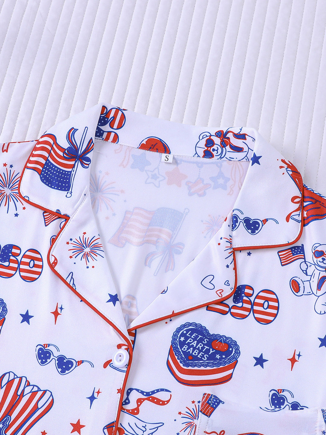 Stars & Stripes Party Pajama Set