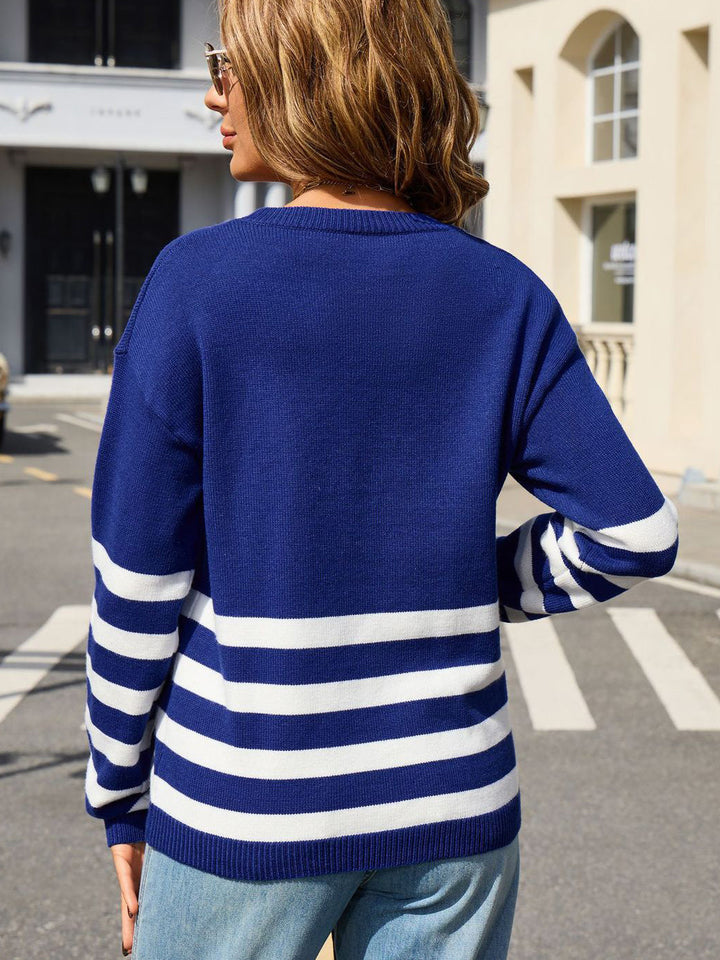 Solid & Stripe Sweater