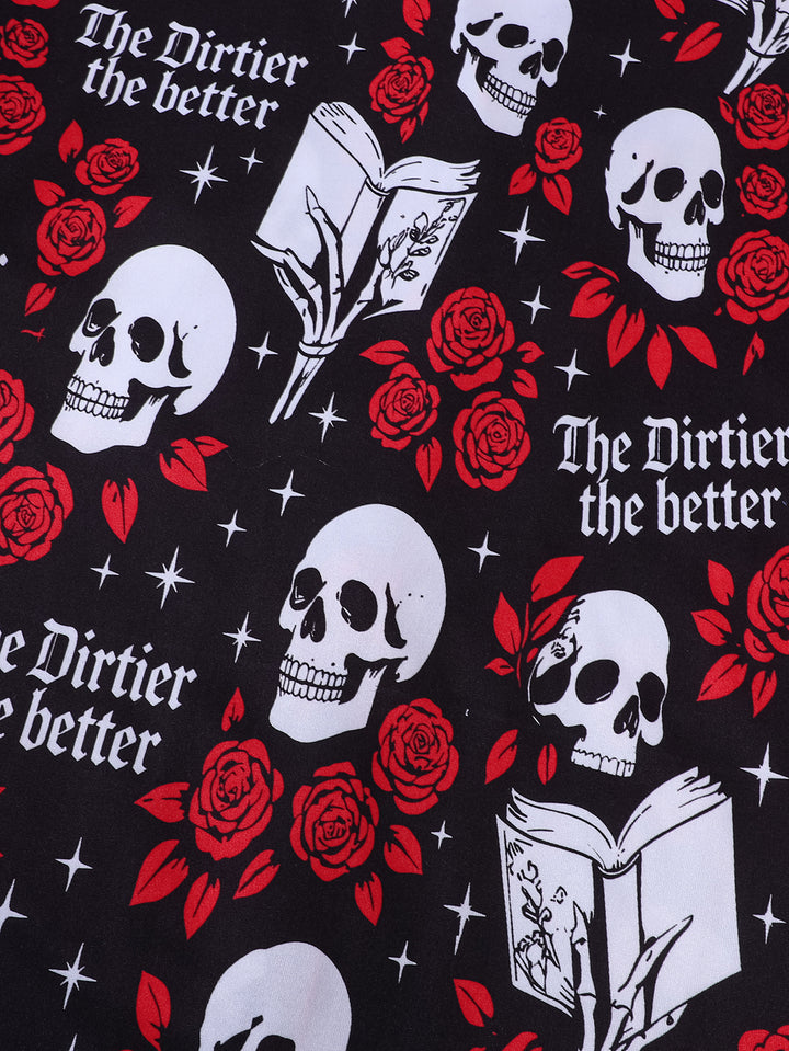 Deadly Romance Short Pajama Set