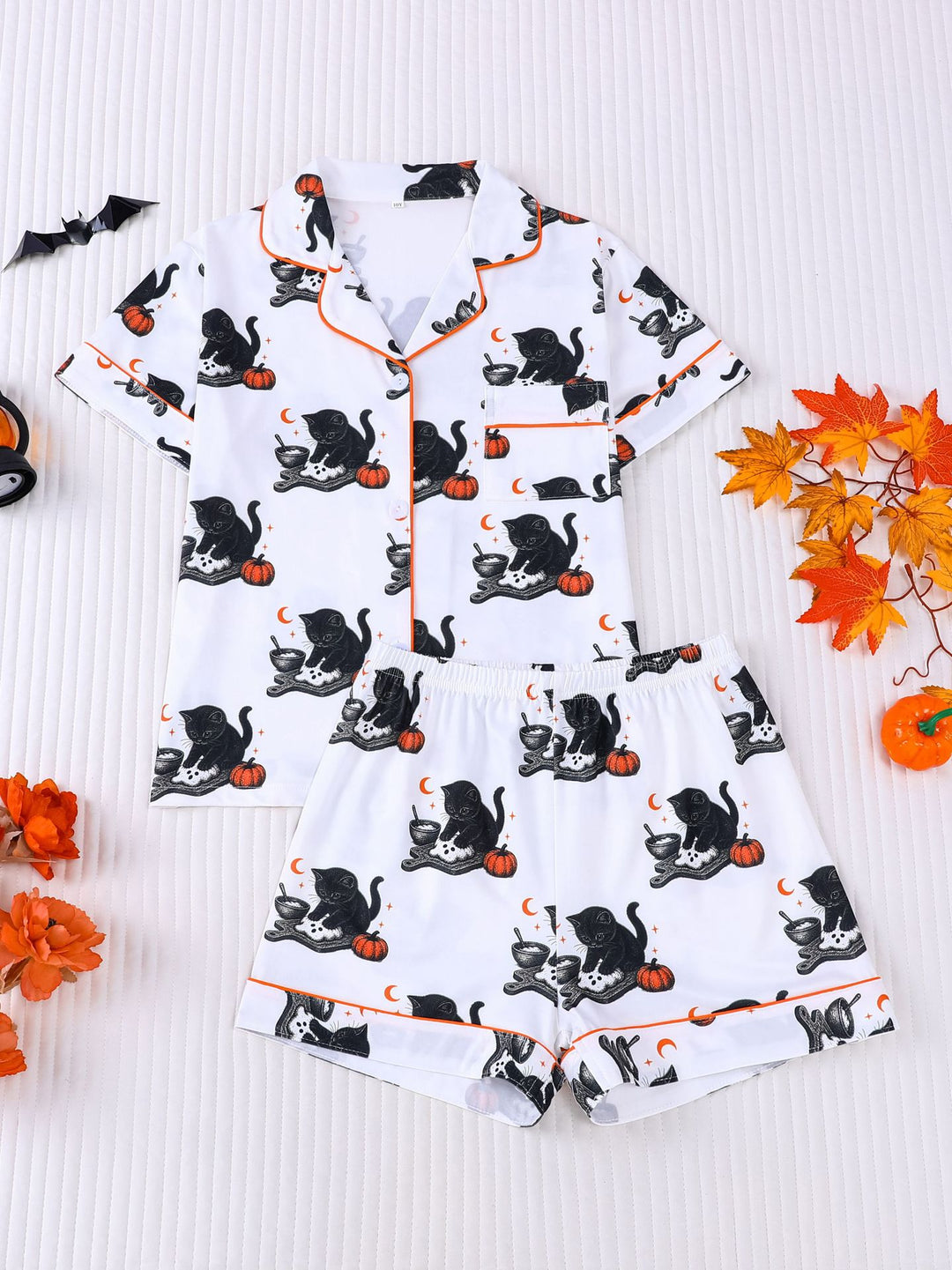 Midnight Kitty Baking Club Kids Pajama Set