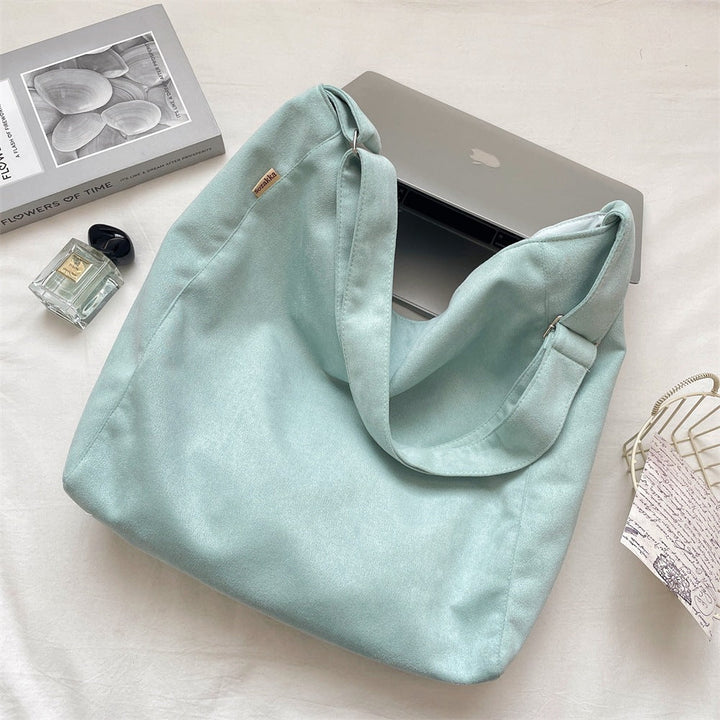 Everyday Soft Faux Suede Shoulder Bag