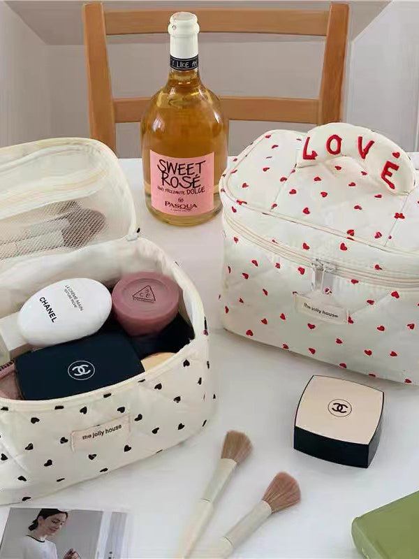 Patterned Travel Cosmetic Bag