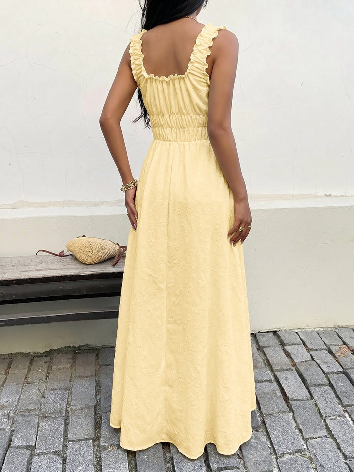 Buttercream Bloom Smocked Maxi Dress