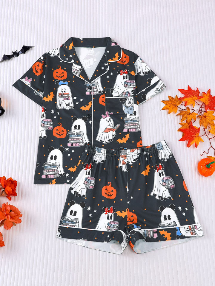 Bookish Boos Ghost Kids Pajama Set