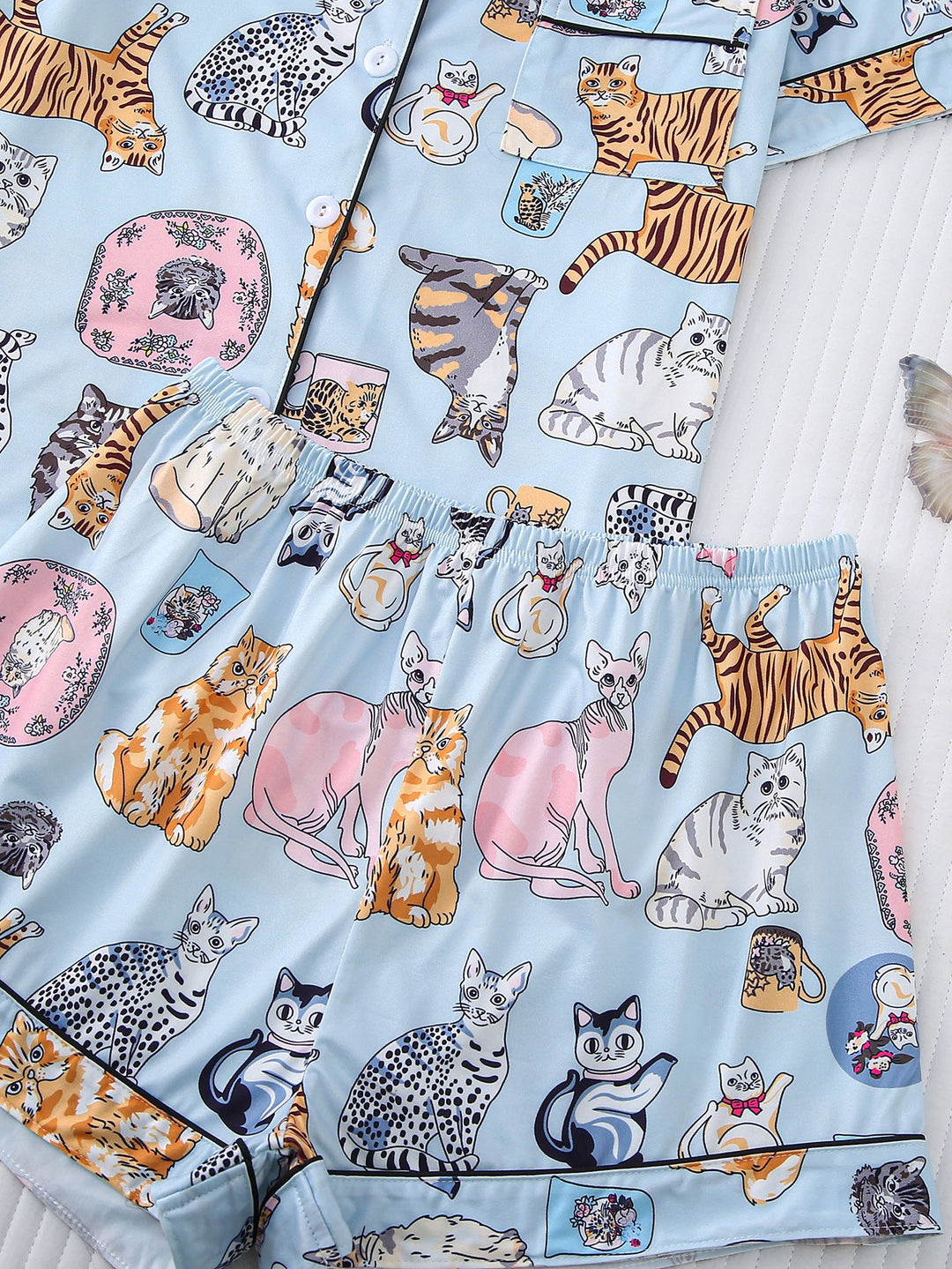 Playful Cats Pajama Set
