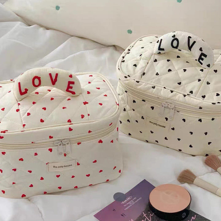 Patterned Travel Cosmetic Bag