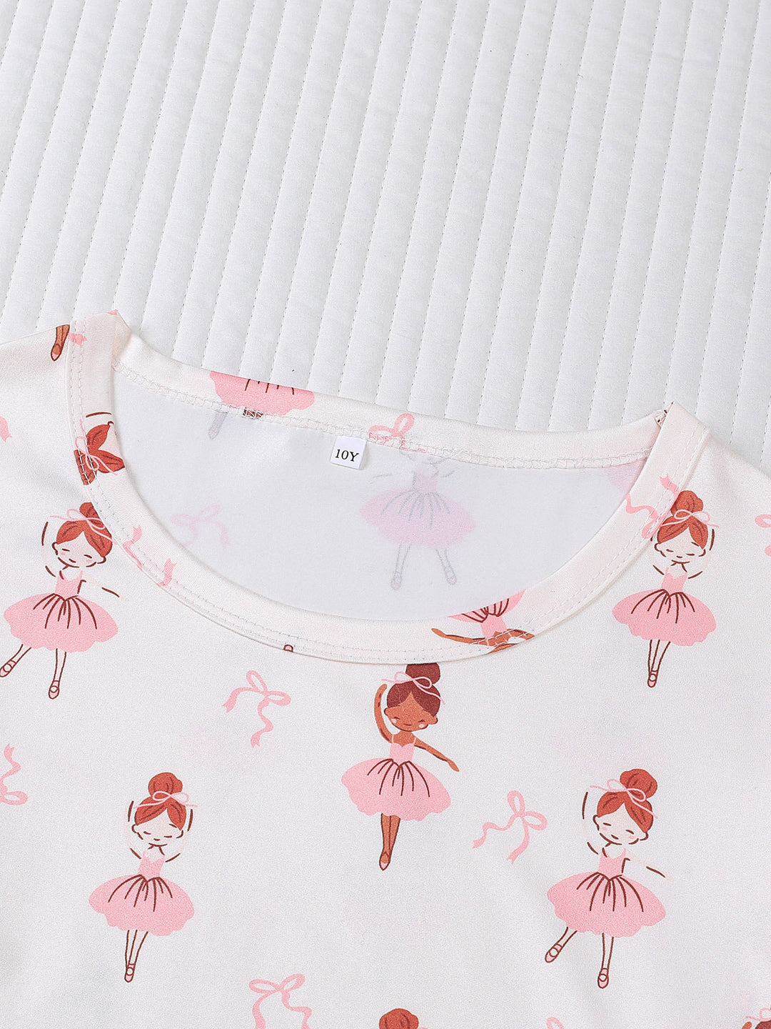 Girls Ballerina Pajama Set