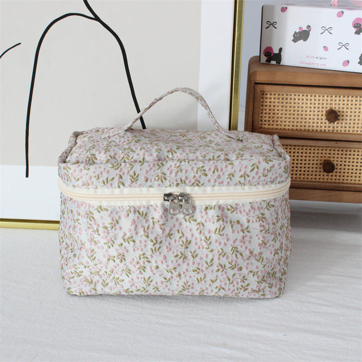 Feminine Pattern Makeup Organizer Case