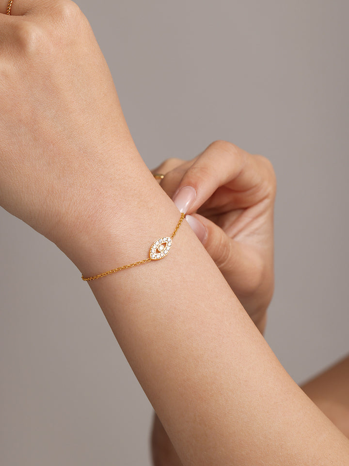 Evil Eye Zircon Bracelet