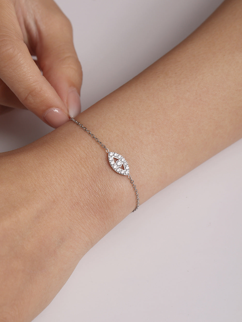 Evil Eye Zircon Bracelet