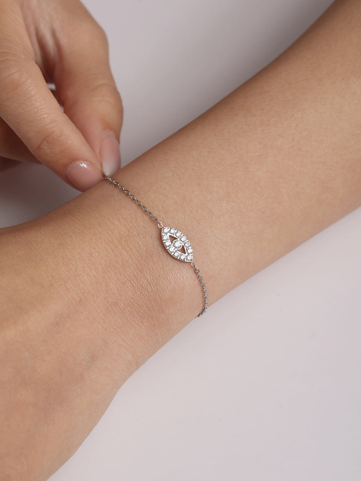 Evil Eye Zircon Bracelet