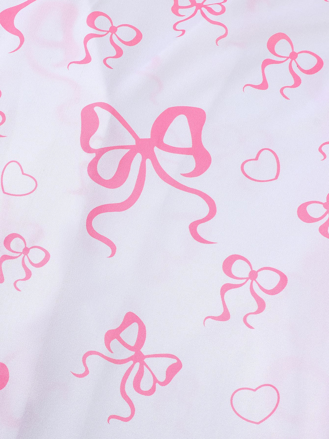 Pretty in Bows Long Sleeve Pajama Set